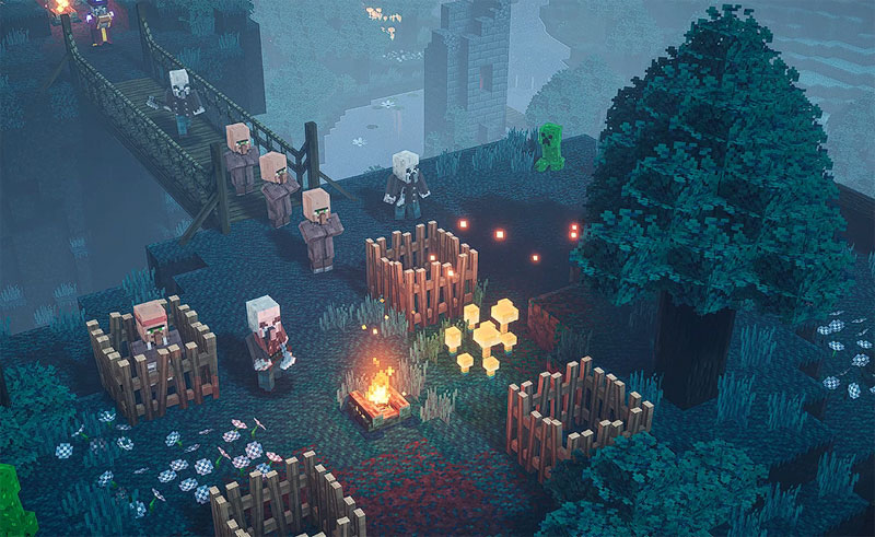 マイクラダンジョンズ クリーパーの森のドロップ装備とクリア報酬を解説 あかまつんのマインクラフトダンジョンズ あかまつんのマインクラフトダンジョンズ